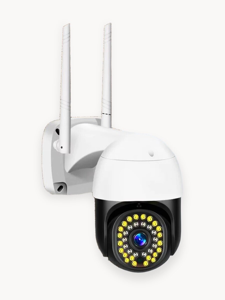 Камера видеонаблюдения 4G Уличная для дома беспроводная поворотная с сим картой 4G