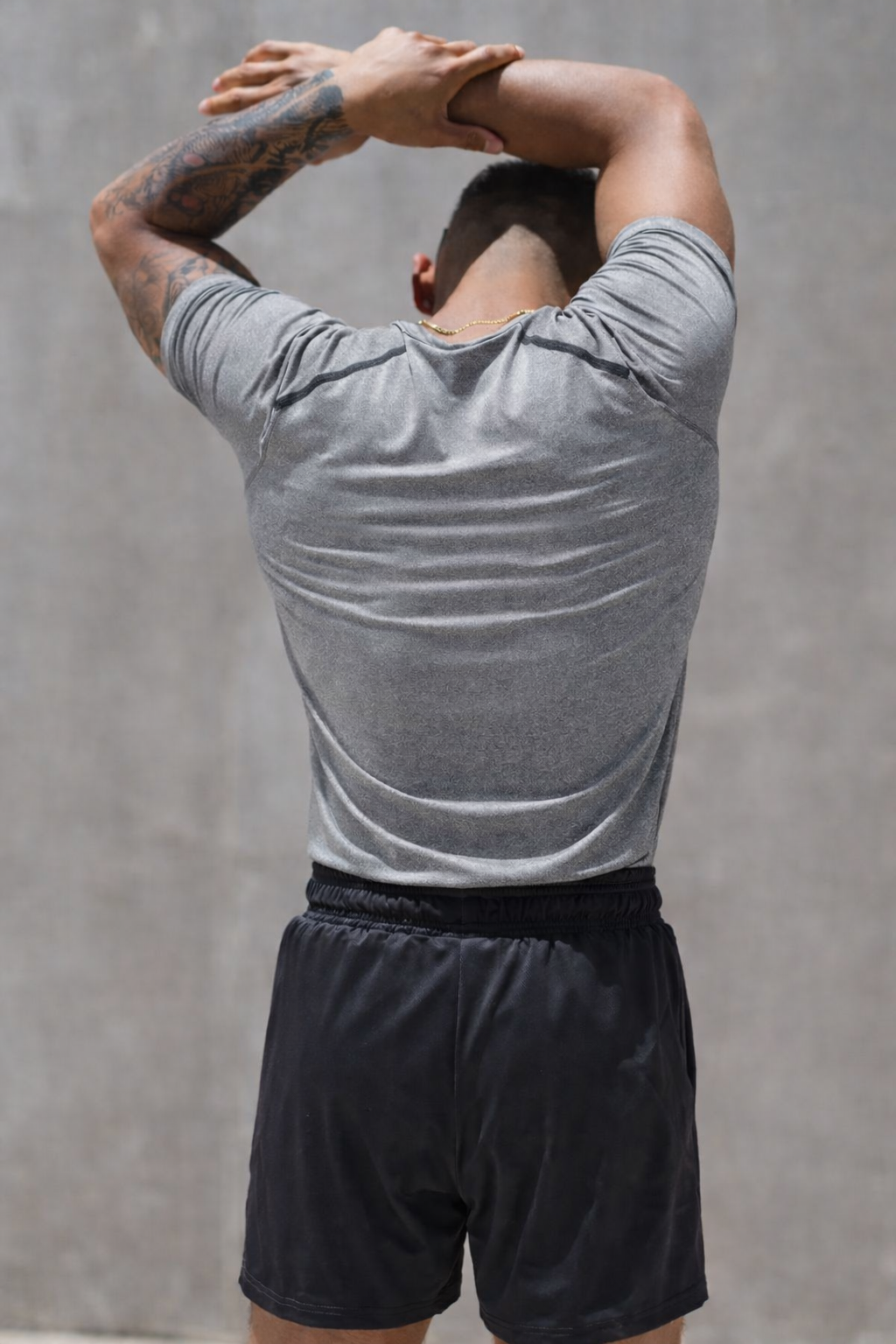 Футболка спортивная NIKE, 1 шт., размер s, gray — фото 1