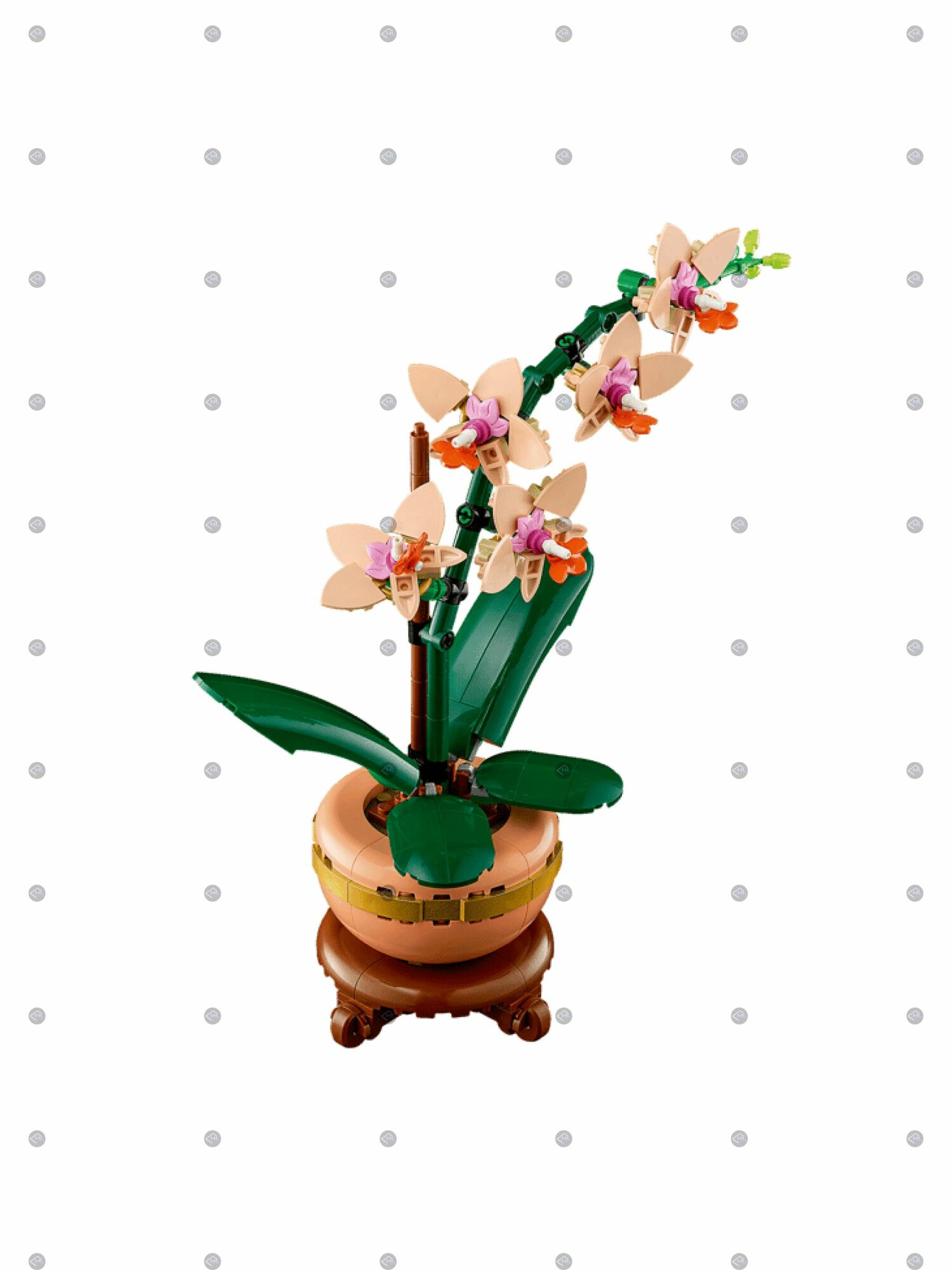 Конструктор Орхидея в горшке, 274 детали — фото 1