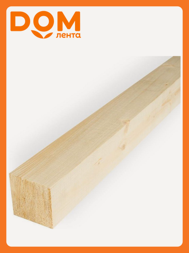 Изображение товара Брусок профилированный, хвоя, илимлесхоз сорт АВ 40х40х3000мм