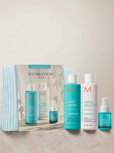 Изображение товара MOROCCANOIL HYDRATION Весенний Набор Увлажнение 2026 (шампунь + кондиционер + спрей-кондиционер)