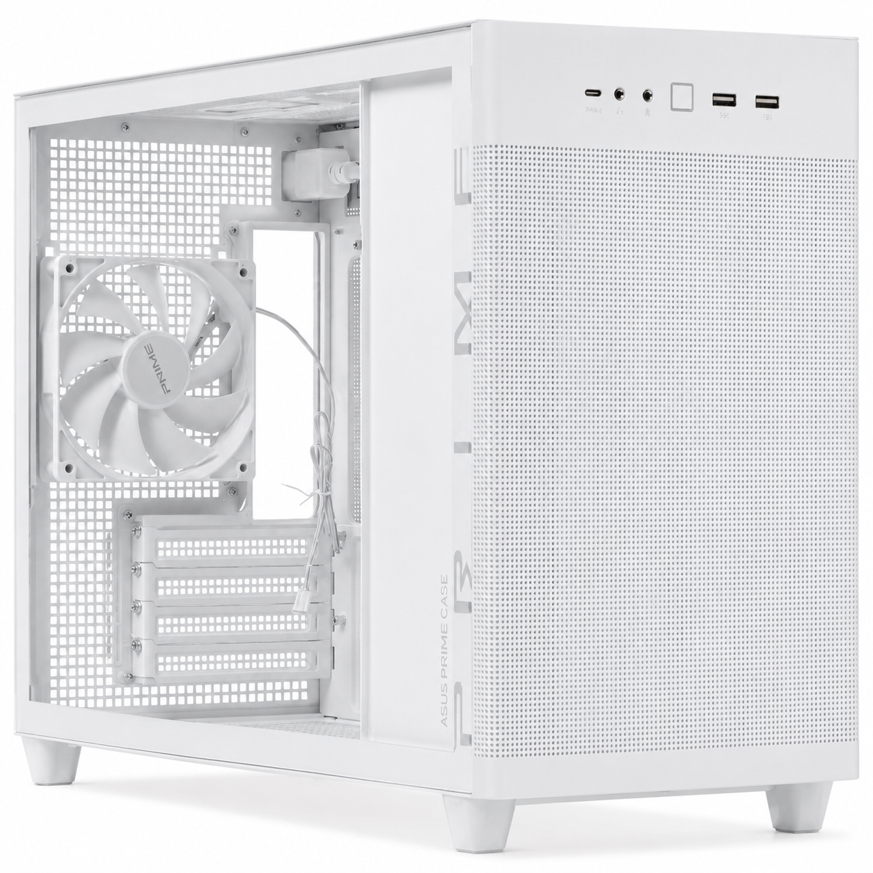 Корпус Mini-Tower ASUS A21 CASE White, Micro-ATX (90DC00H3-B09010)