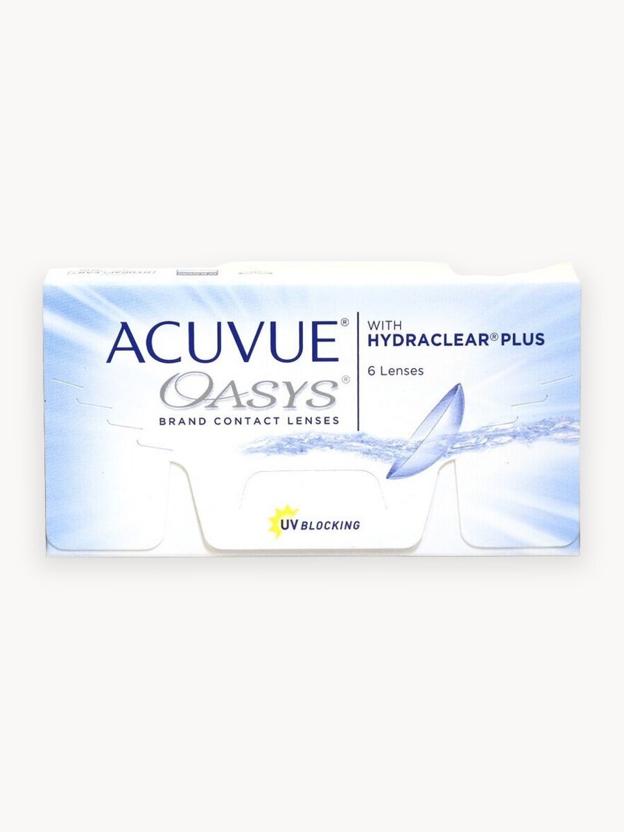 Контактные линзы Acuvue Oasys with Hydraclear Plus 6 линз -3,5