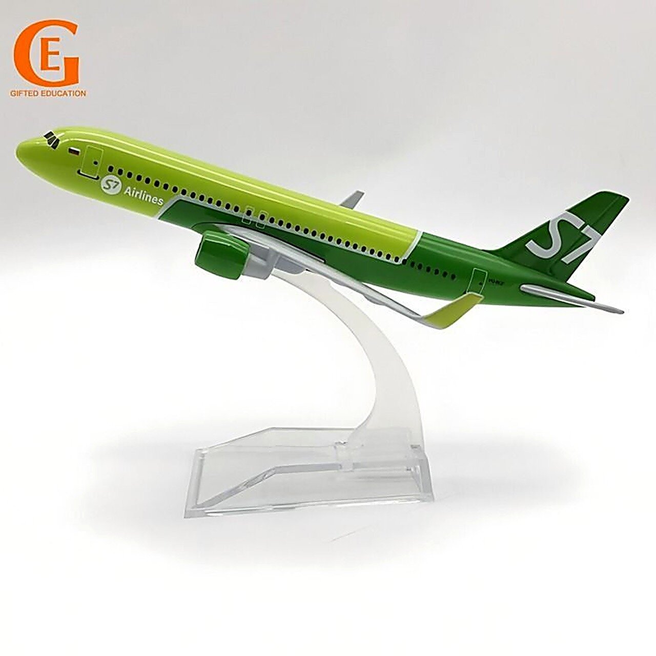 Модель Самолёта S7 Airlines Аэробус 320 Из Металла, Статичная Коллекционная Модель, Авиационный Декор