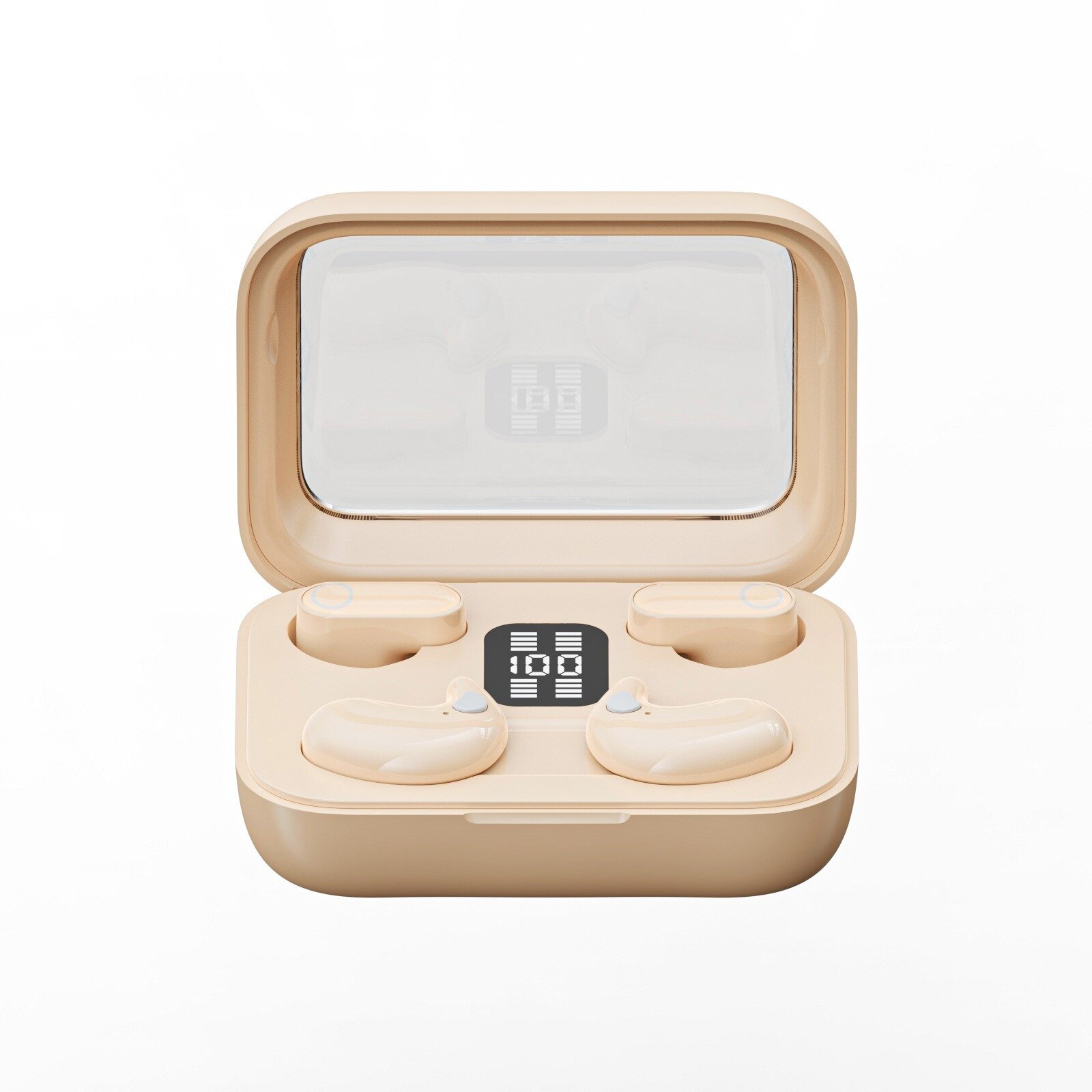 Наушники беспроводные B48 Bluetooth 5.4, 12 мм, IPX4, сенсорные, до 26 ч с зарядным кейсом