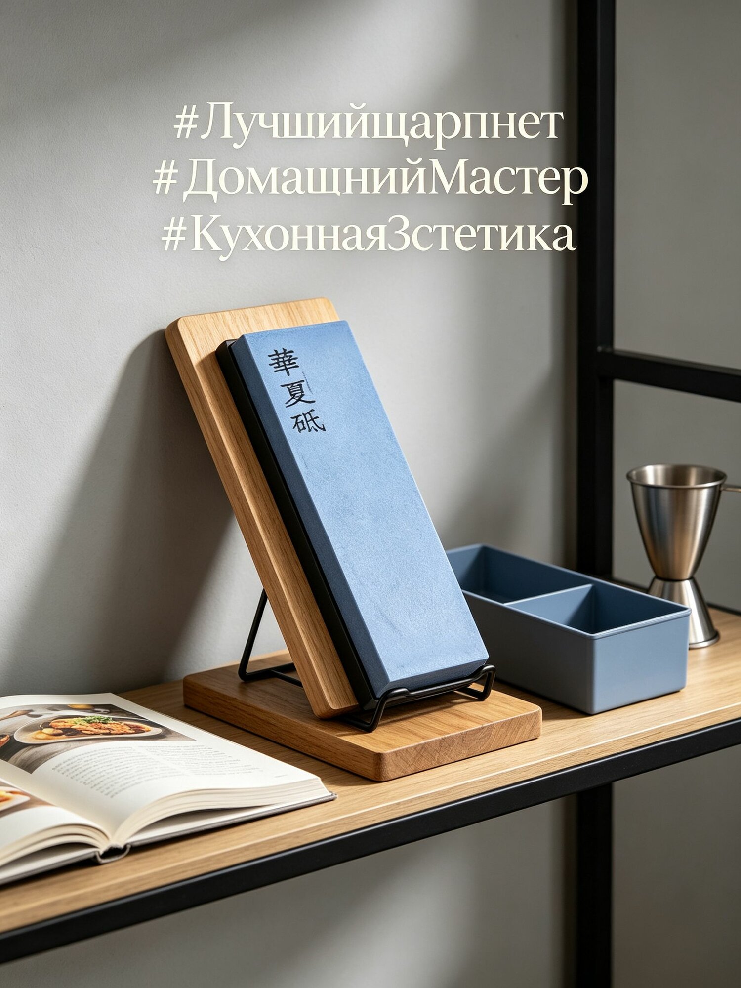 XYTMC Точилка для ножей, ножниц "комбинированный водный для профессиональной заточки и шлифования кухонных ножей и ножниц ", 18 см, 10000 предм.
