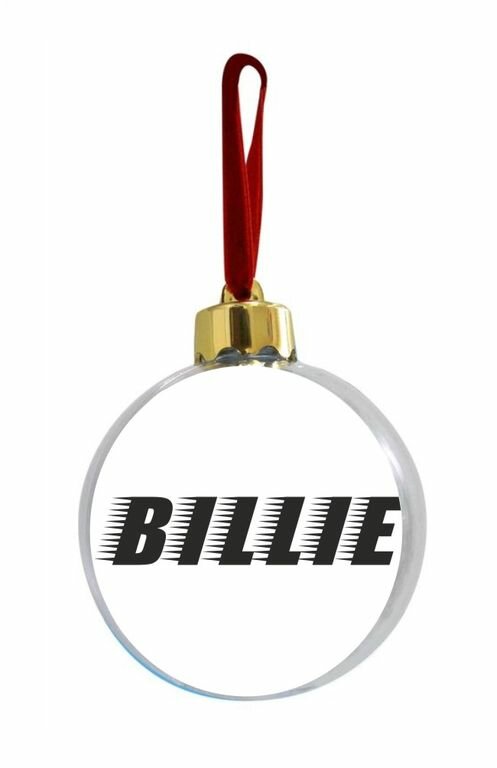 Шар елочный новогодний Билли Айлиш, Billie Eilish №12