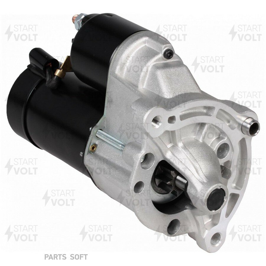 STARTVOLT LST1602 Стартер для а/м Peugeot 206 (98-)/307 (00-)/Citroen C4 (04-) 1.4i/1.6i (тип Valeo) 1,1кВт (LSt 1602)
