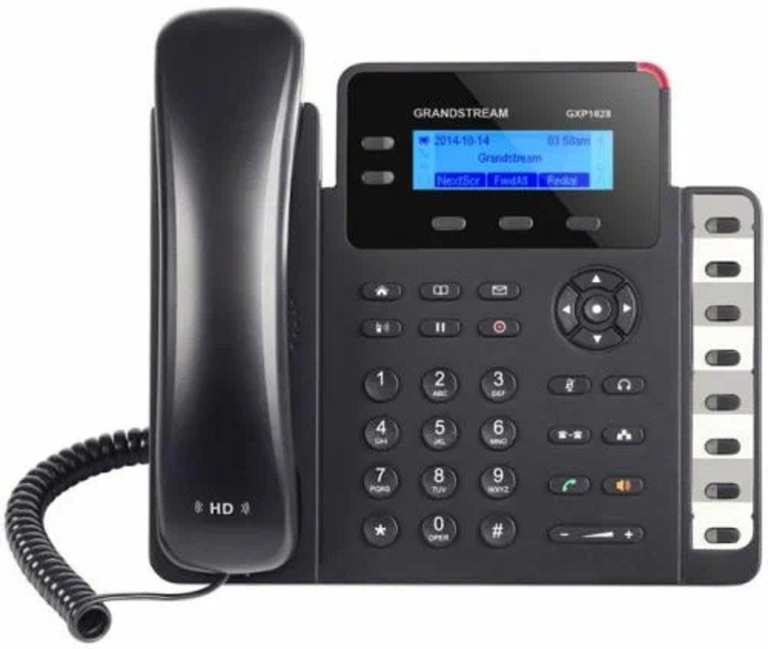 VoIP-телефон VoiceIP Grandstream GXP-1630, монохромный LCD-дисплей, громкая связь
