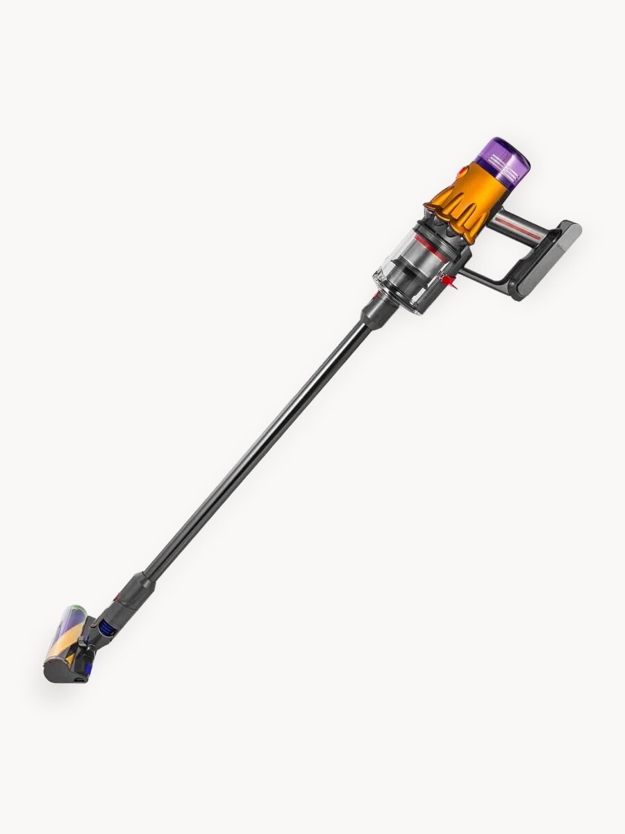 Пылесос Dyson V12 Detect slim absolute (SV46) UK, yellow/nickel