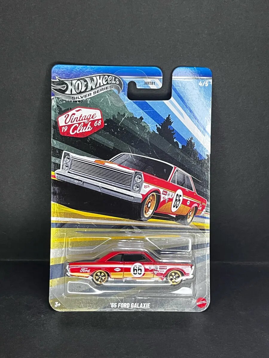 JKY29 Hot Wheels Silver Series '65 Ford Galaxie