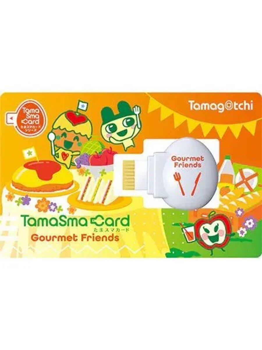 Карта Bandai Tamagotchi Smart Tamasma, Gourmet Friends