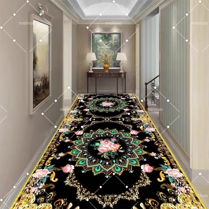Ковер 300x80 см 3 мм растения разноцветный