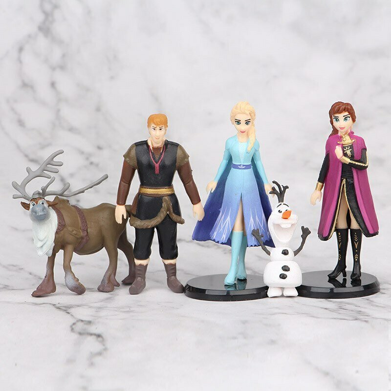Набор фигурок Холодное сердце / Frozen 5шт (4,5-8,5см, пакет)