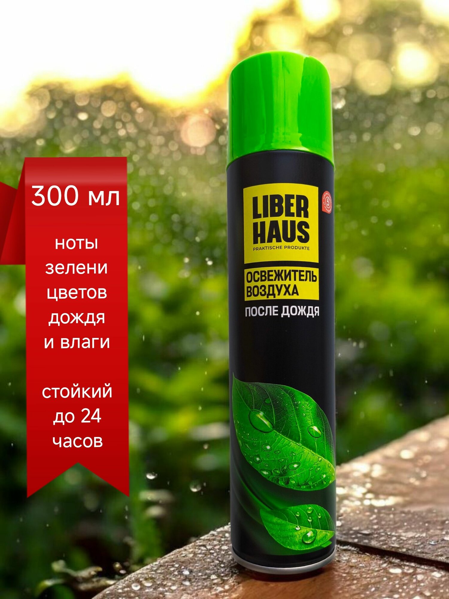 Освежитель воздуха Liberhaus После дождя, 300 мл