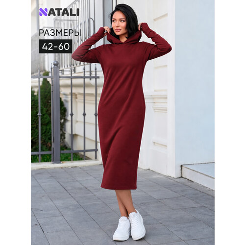 фото Платье натали суслова, размер 52, винный