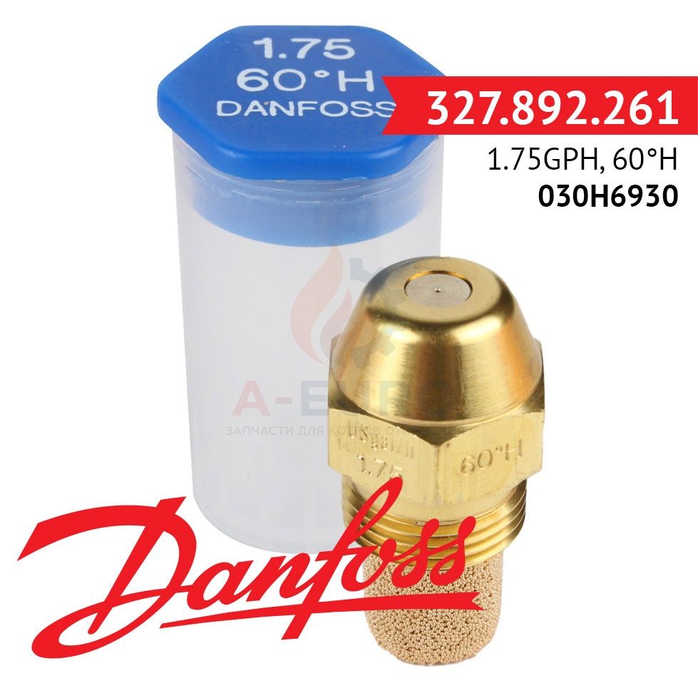 Форсунка Danfoss 1.75GPH, 60H, 030H6930