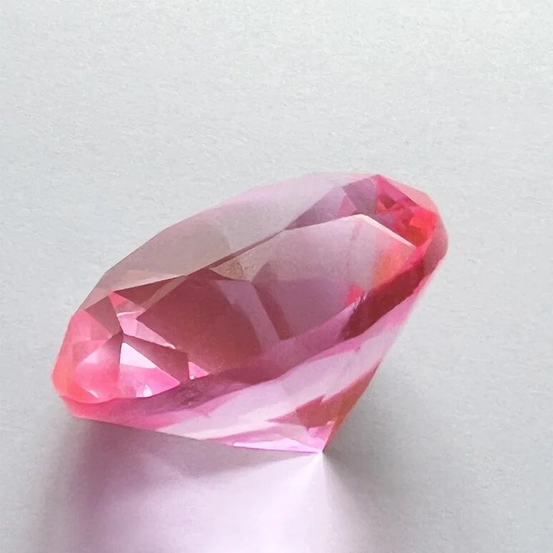 Фиолетовый хрустальный бриллиант pink
