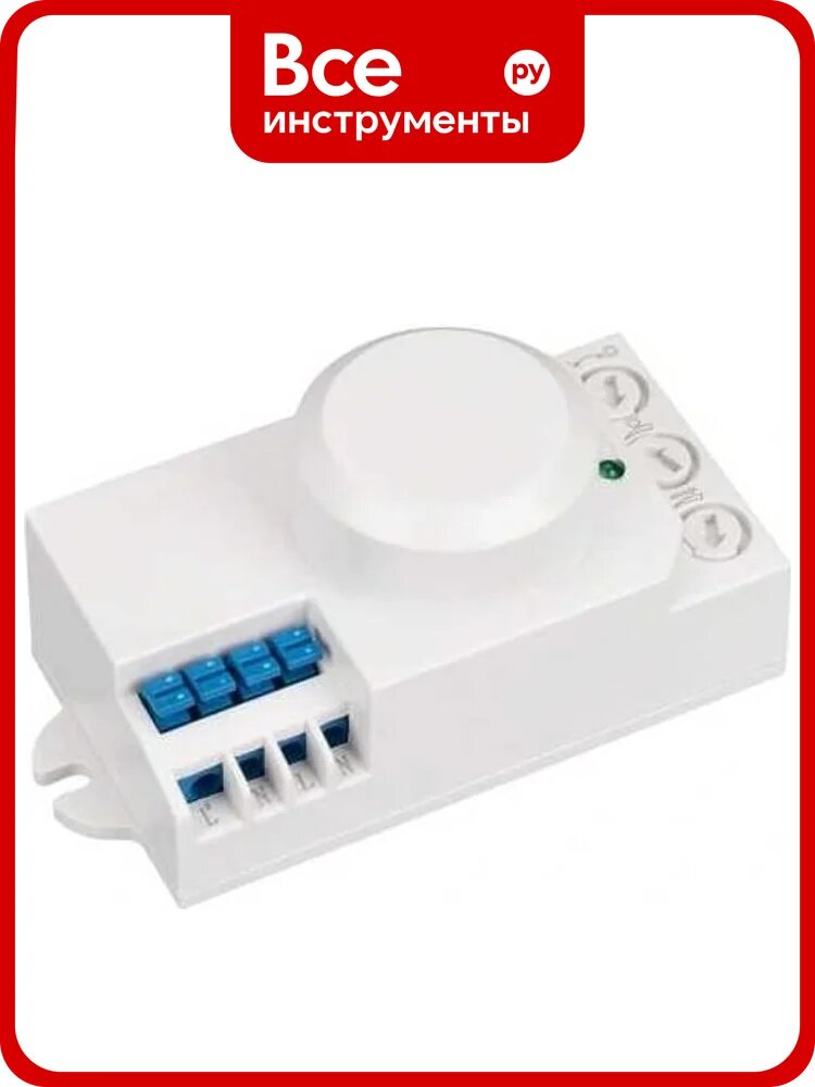 Датчик движения Arlight PRIME-MW-SURFACE-S90x41-300W , IP20, пластик, 2 год 031846