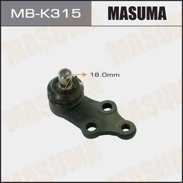 Опора Шаровая Hyundai Ix35, Tucson 10-, Sonata Yf 10-, Kia Sportage 10- (Masuma MB-K315)