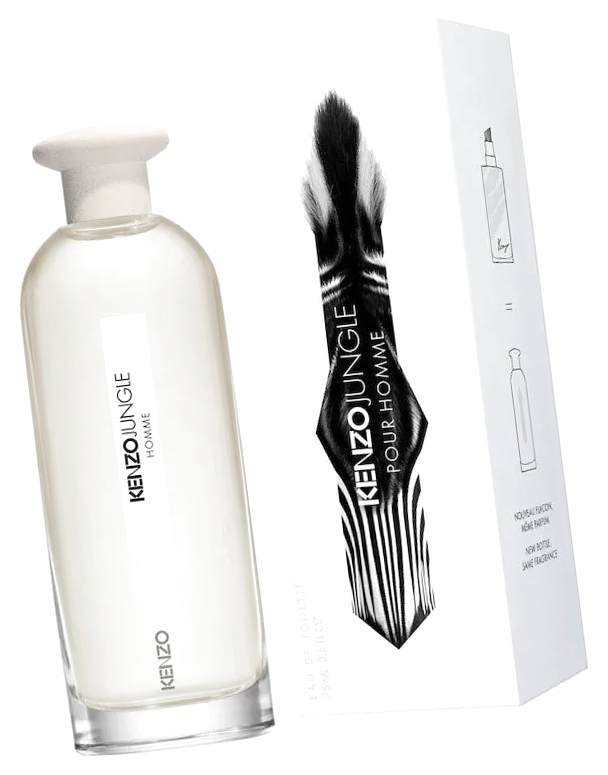 Kenzo Jungle Homme Eau De Toilette 100 мл - Кензо Джангл Хом мужской парфюм с зеброй