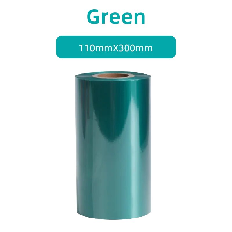 Термотрансферная лента Green 110 мм x 300 м
