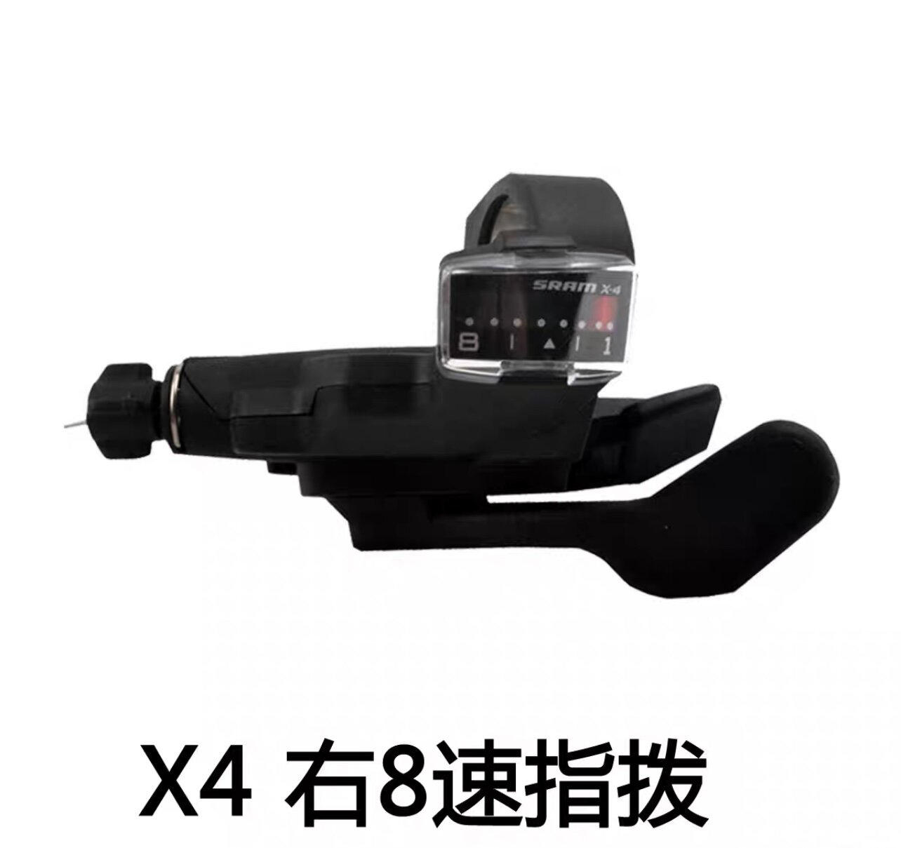 SRAM X4 8-скоростной одиночный правый переключатель для горных велосипедов - алюминиевая конструкция, надежная работа,