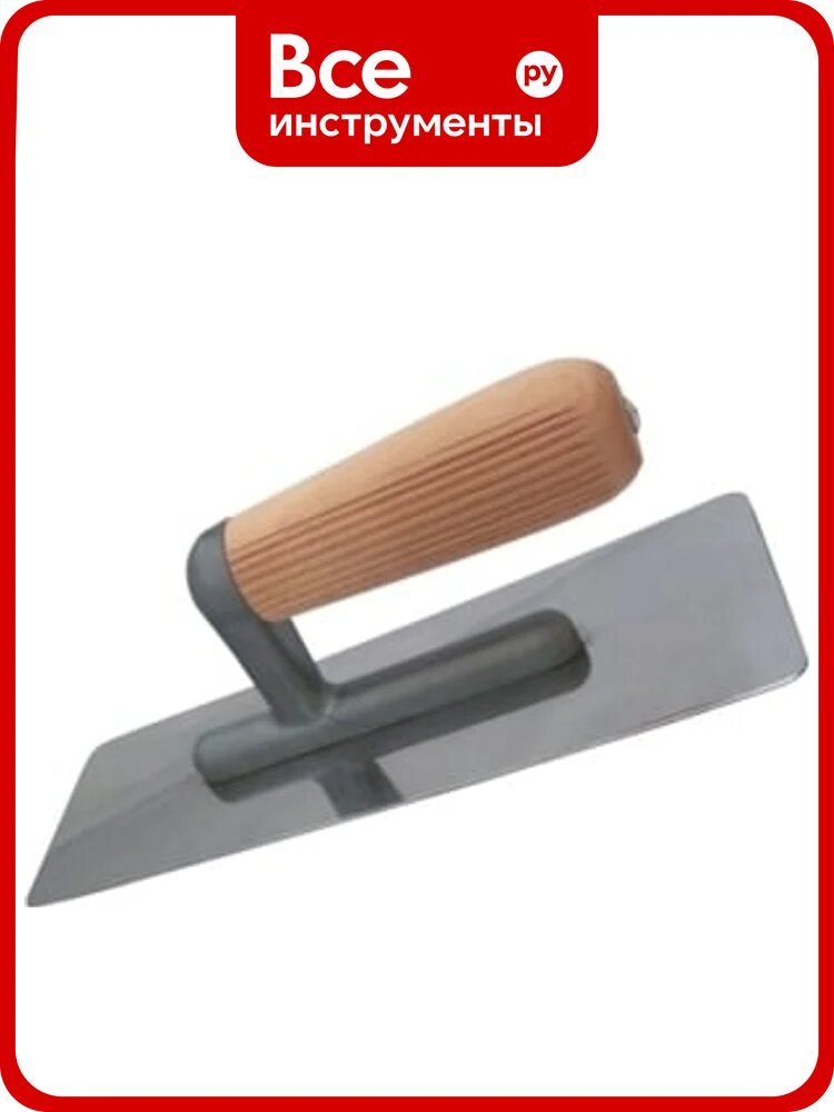 Венецианская кельма STMDECOR трапеция деревянная ручка D2410
