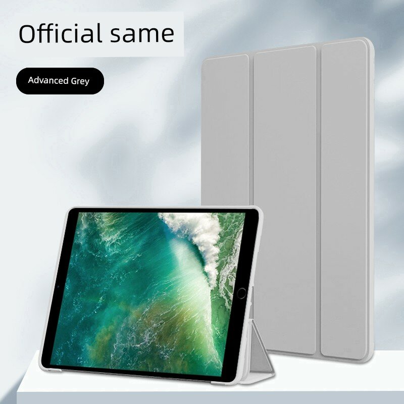 Защитный чехол из жидкой силиконовой резины для iPad Pro 2025 11-дюймов, серый