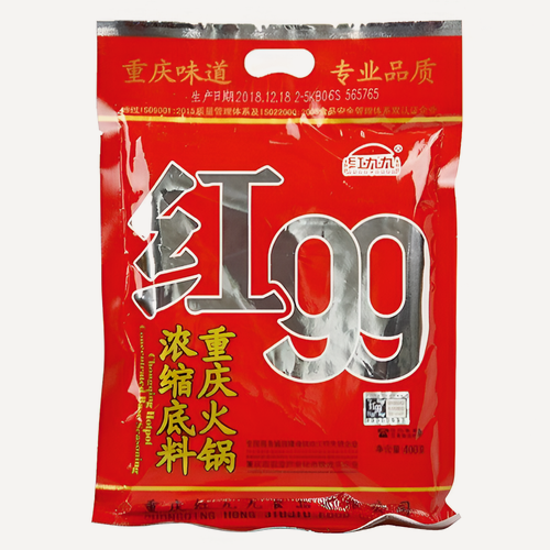 Изображение товара Основа для приготовления хого CHONGQING, неострая, в вакуумном пакете, 400г