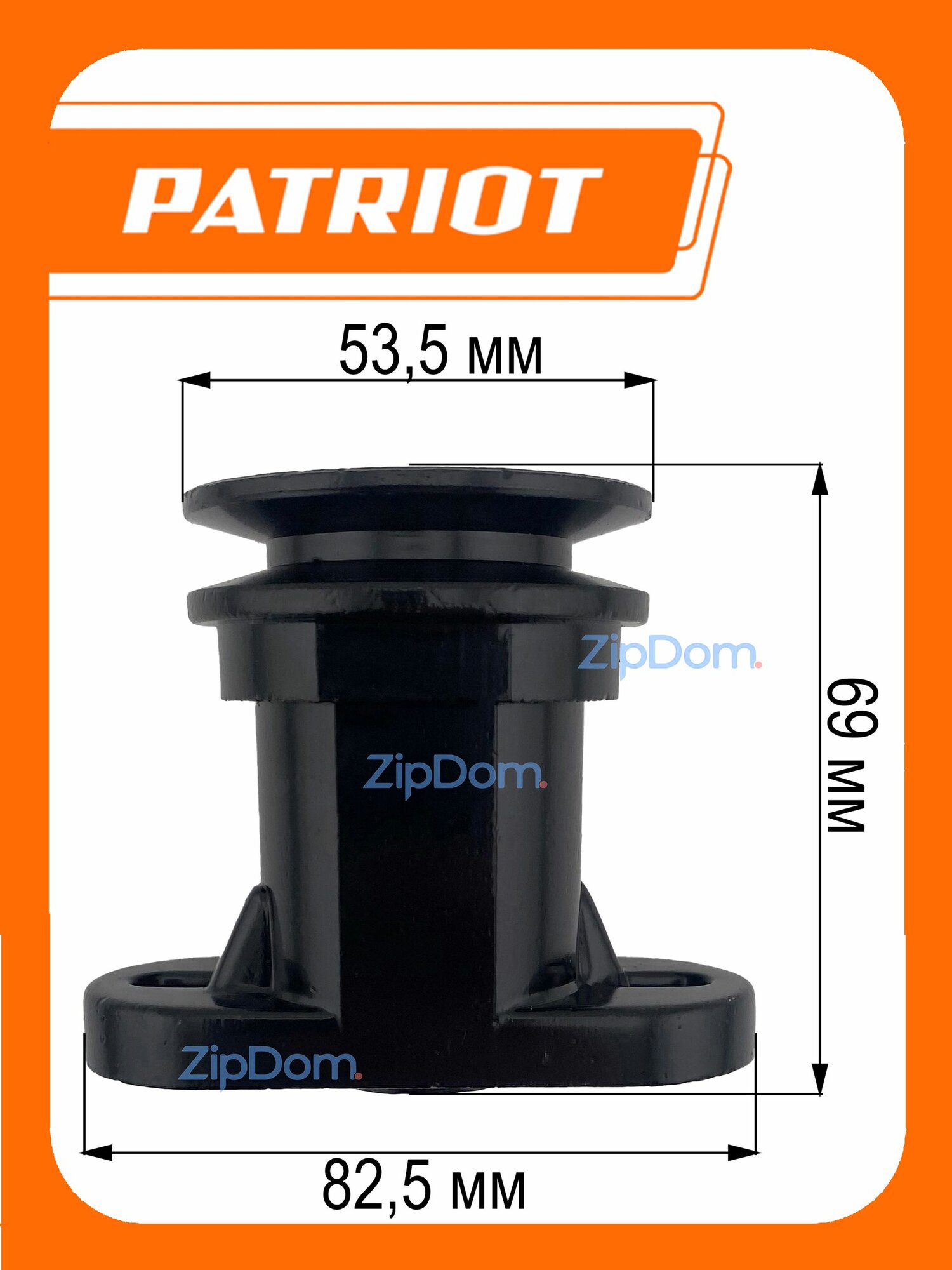 Адаптер ножа для бензиновой газонокосилки Patriot PT 53 BSE (512109530) EAN8-20083021 2018 (Артикул: 005511354)