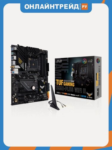 Изображение товара Материнская плата Asus TUF GAMING B550-PLUS WIFI II (AM4, ATX)