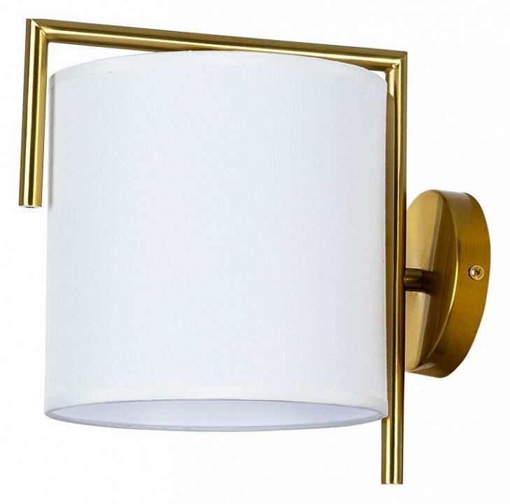 Настенный светильник Arte Lamp Aperol A5031AP-1PB цвет плафона подвески Белый, цвет арматуры Медь