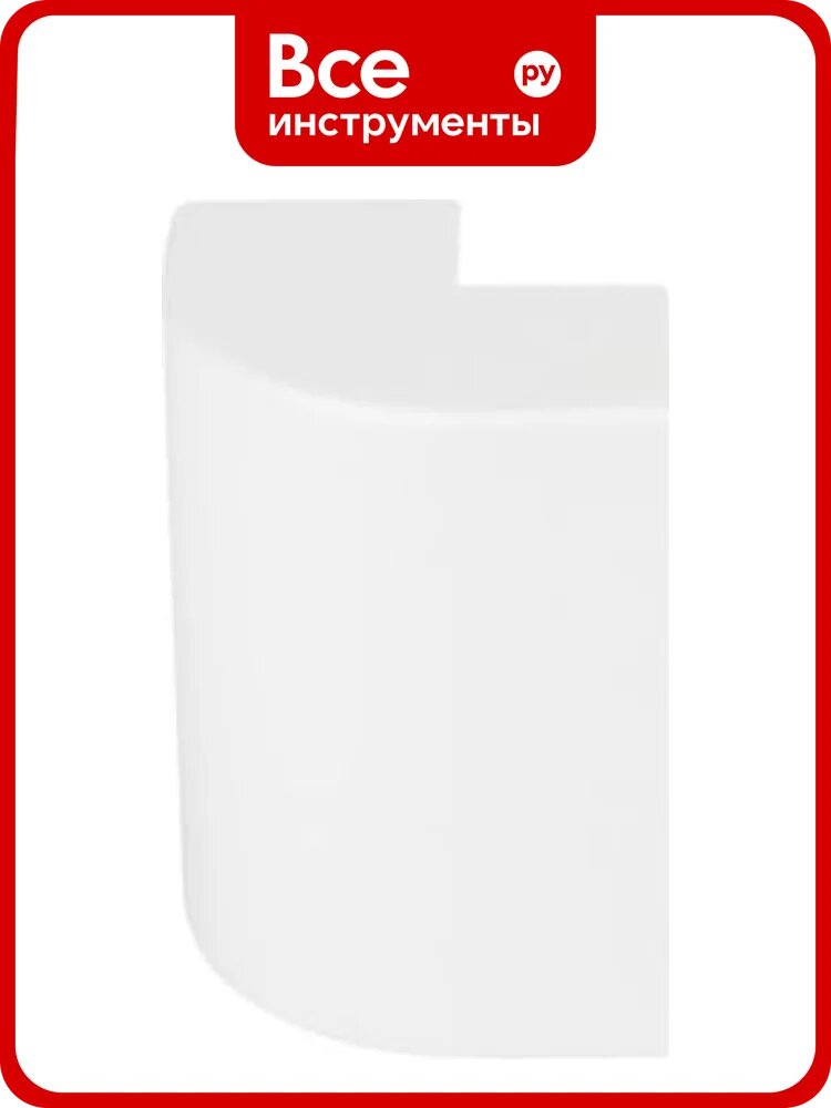 Внешний угол EKF 40х25мм, 4 шт, Plast, PROxima, Белый obw-40-25x4