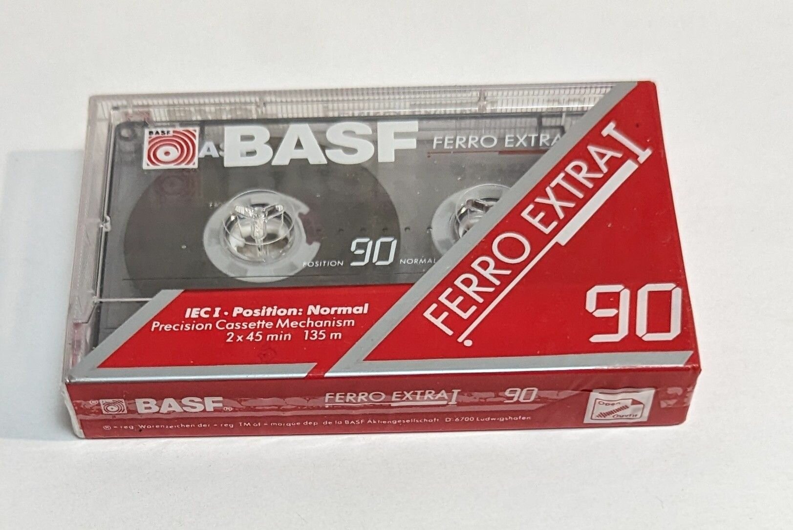 Аудиокассета BASF Ferro Super 1  2x45 min 