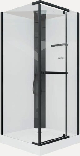 Изображение товара Душевая кабина Ceruttispa Mimi MiMi90B 90x90, профиль черный