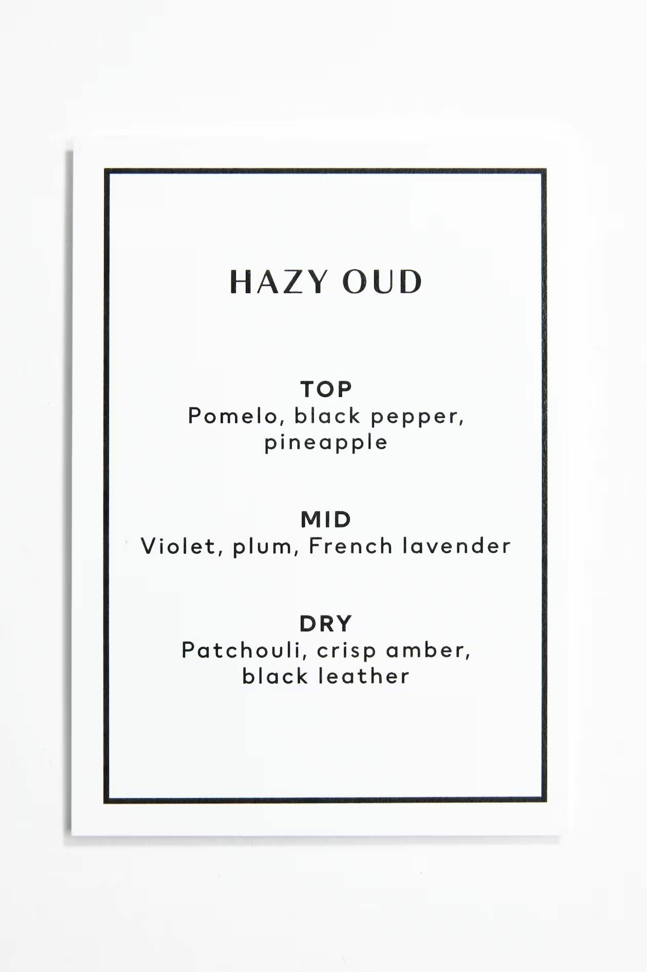 Ароматическая свеча H&M, Hazy Oud — фото 1