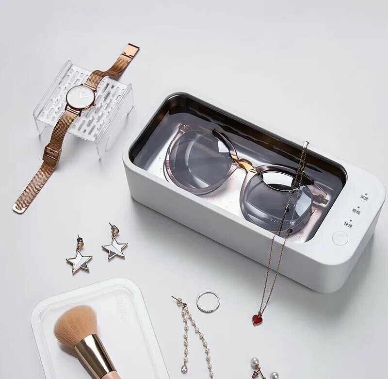 Изображение Очиститель ультразвуковой Двухъядерная версия Xiaomi Ultrasonic Cleaning Machine (CS-601) White Двухъядерная версия