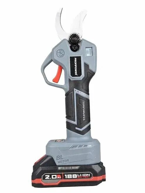 Акк. секатор PROFIPOWER MKGSP-18V 18V (2*2,0Ач) бесщет, кейс E0099 — фото 1