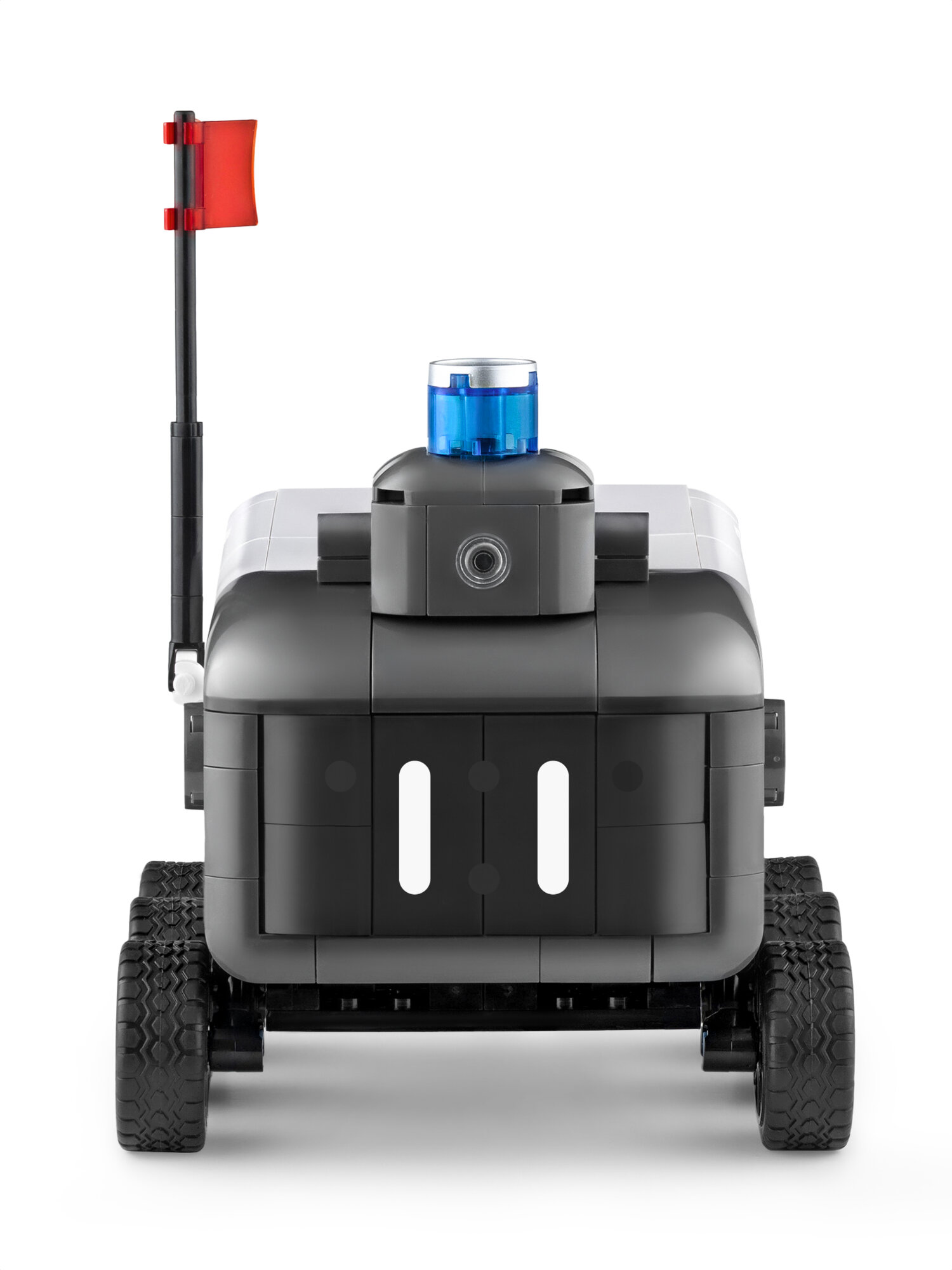 упакованный конструктор Яндекс на полке магазина с ценником