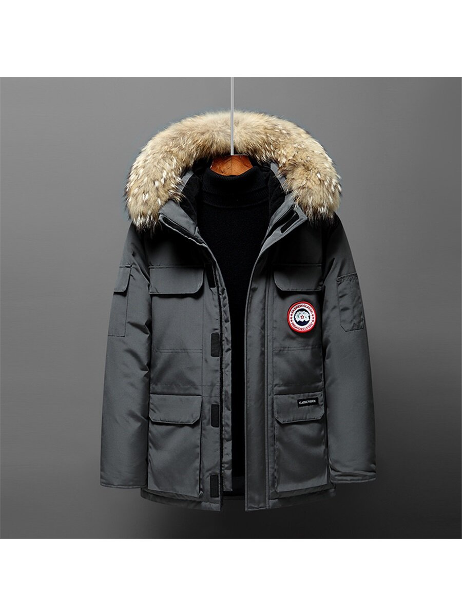 Куртка  размер S серый