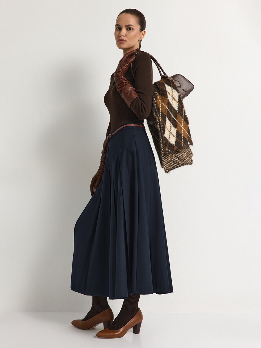 Сумка багет Lera Nena, коричневый — фото 1