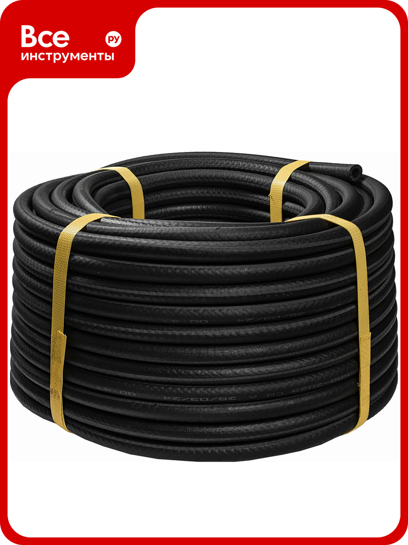 Маслобензостойкий рукав  шланг  Волгопромтранс резиновый  10x17 5 0 63 ГОСТ 10362 2017 ВПТ_МБС_10х17 5 0 63_10м