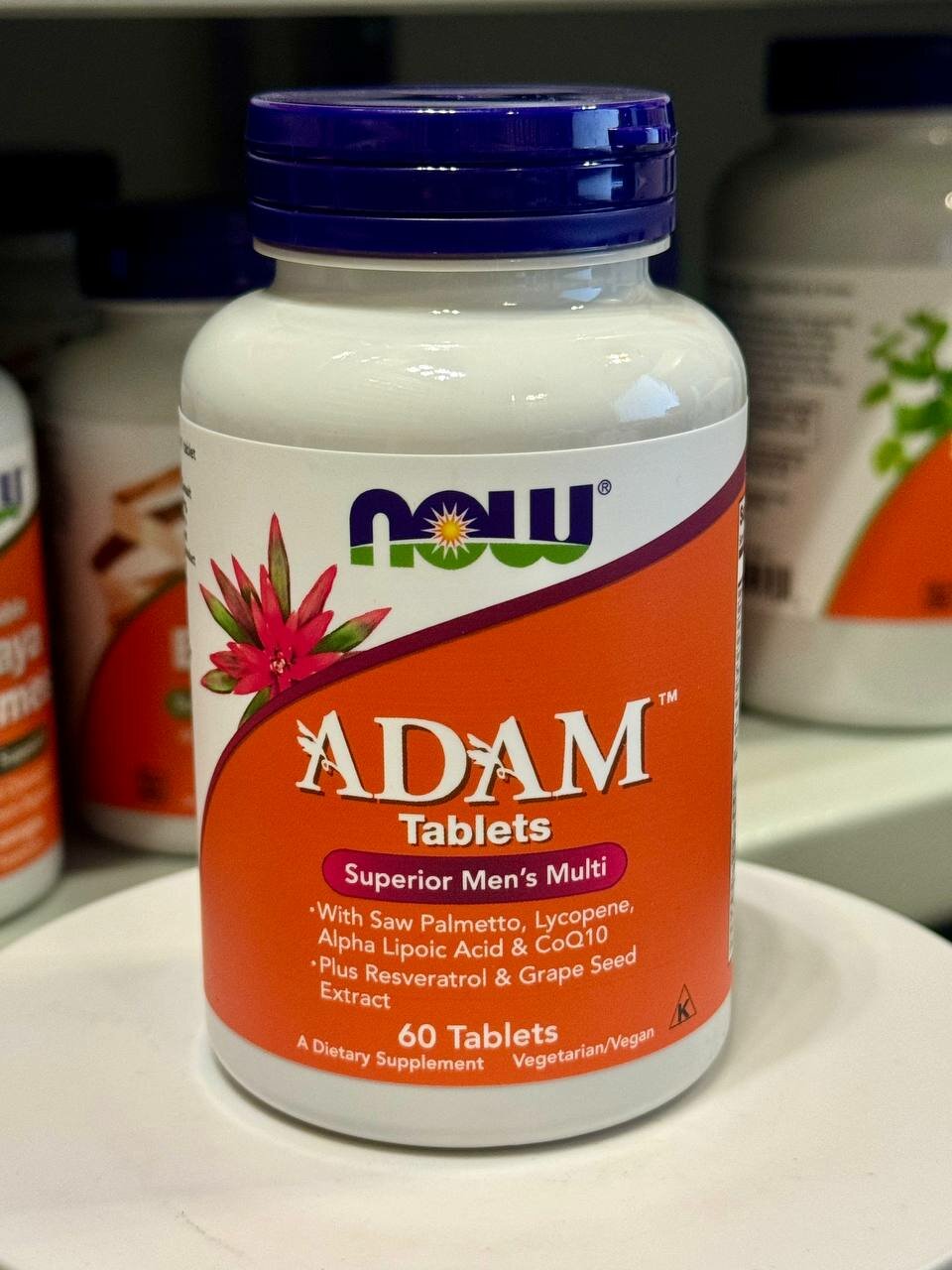 NOW Adam Male Multi - Витамины Адам - Мультивитаминный комплекс для мужчин 60 таблеток