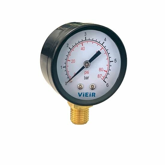 Манометр радиального подключения 1/4