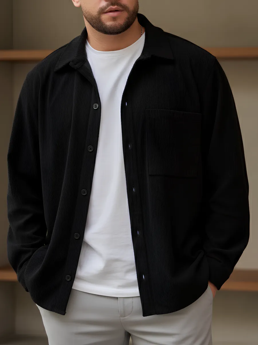 Рубашка мужская вельветовая