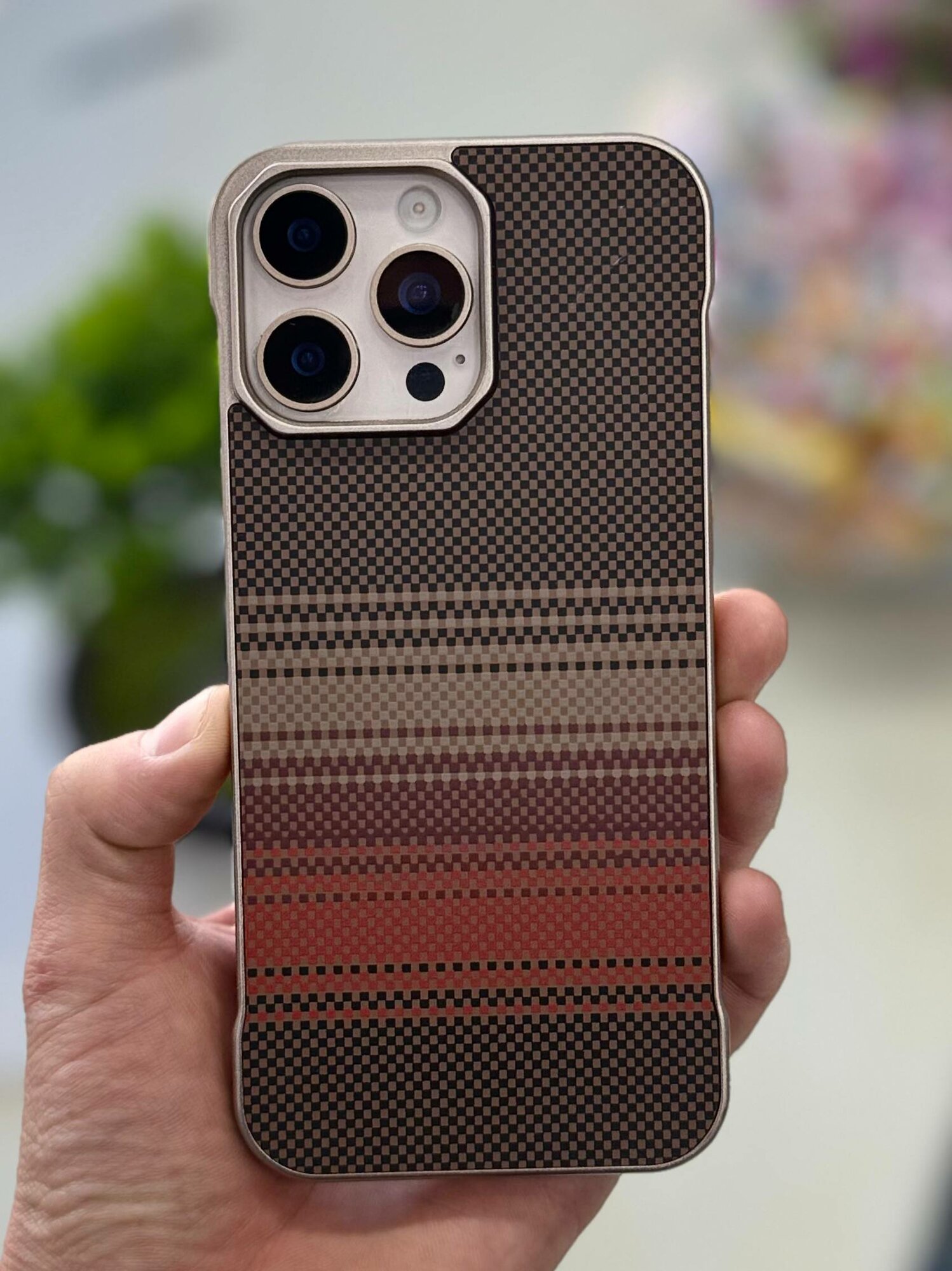 Vintage Stripe Armor Case for iPhone 12 PRO – Защитный Чехол с Текстурными Полосами