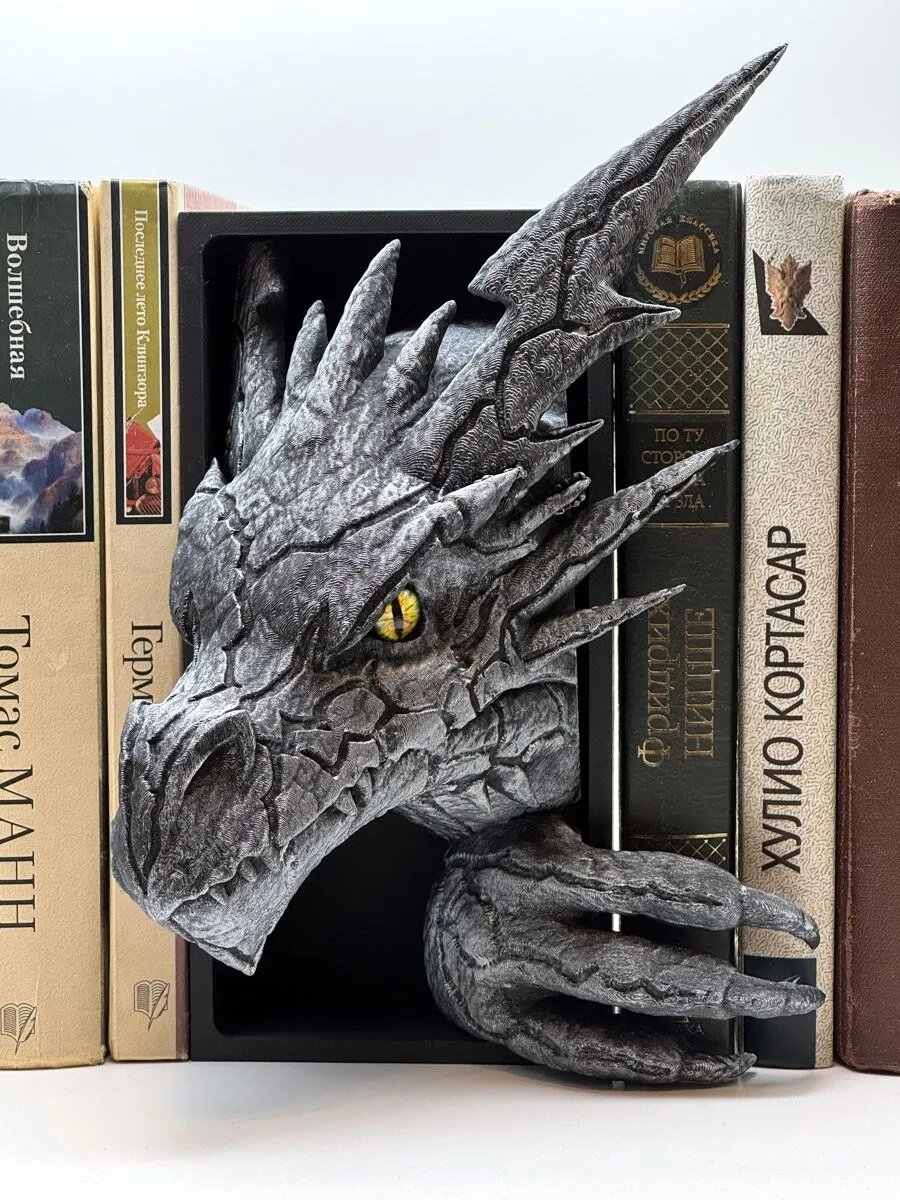  Дракон Буревестник    декоративный держатель для книг