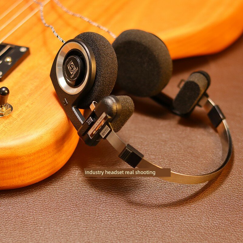 KOSS PP Накладные наушники с мощным басом, Hi-Fi звучанием, нейлоновым кабелем и встроенным микрофоном для комфортного