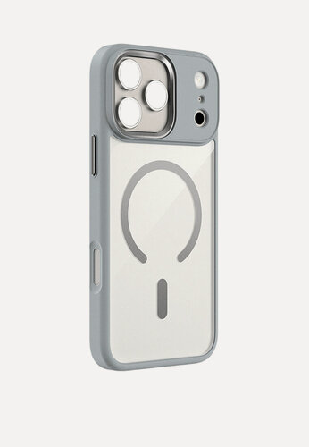 Изображение товара Чехол iPhone 17 Pro KEEPHONE Armor Grip MagSafe Защита от падения высокого класса, не желтеет - Серый